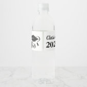 Afstuderen Dag Waterfles Etiket (Achterkant)