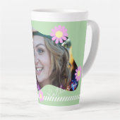 Afstuderen Daisy Photo Green Latte Mok (Rechterhoek)