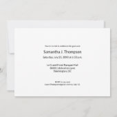 Afstuderen dan en nu Foto's Graduation Party Kaart (Achterkant)