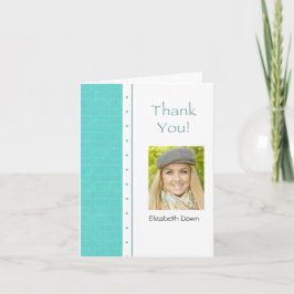 Afstuderen Dank u Blokkeren Fotokaart Bedankkaart