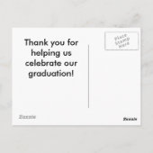 Afstuderen Dank u Briefkaart (Achterkant)
