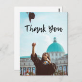 Afstuderen Dank u Briefkaart (Voorkant / Achterkant)