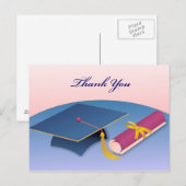 Afstuderen Dank u Briefkaart (Voorkant / Achterkant)