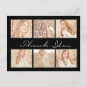 Afstuderen Dank u Foto Lijst Briefkaart (Voorkant)