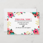 Afstuderen dank u fotokaart kaart (Voorkant)