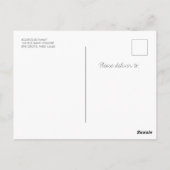 Afstuderen dank u minimalistische 3 fotocollage briefkaart (Achterkant)