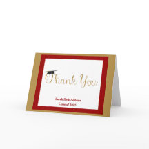 Afstuderen Dank u, Rood & Goud, Naam toevoegen/Jaa