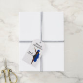 Afstuderen Dank u voor cadeau Labels Modern Cadeaulabel (Met Touw)