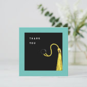 Afstuderen Dank u wel kaarten (Staand voorkant)