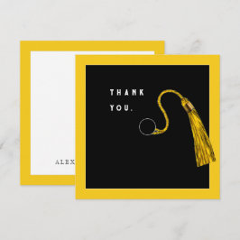 Afstuderen Dank u wel kaarten