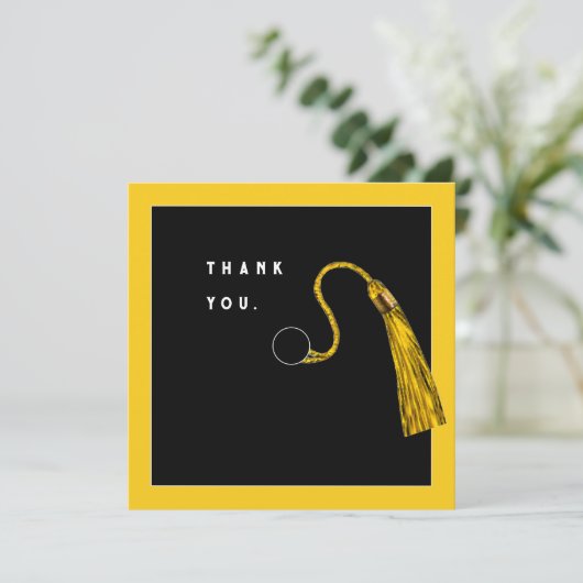 Afstuderen Dank u wel kaarten (Staand voorkant)