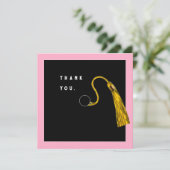 Afstuderen Dank u wel kaarten (Staand voorkant)