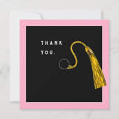 Afstuderen Dank u wel kaarten (Voorkant)