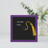 Afstuderen Dank u wel kaarten (Staand voorkant)