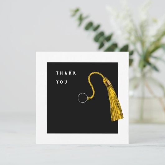 Afstuderen Dank u wel kaarten (Staand voorkant)