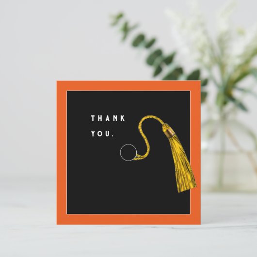 Afstuderen Dank u wel kaarten (Staand voorkant)