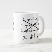 Afstuderen dat ik deed grote koffiekop (Voorkant rechts)