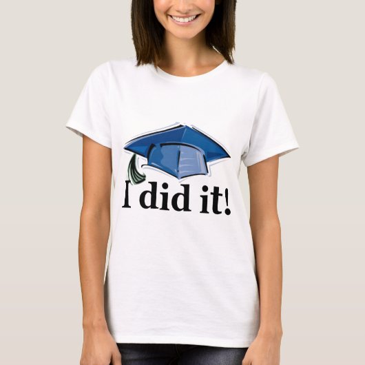 Afstuderen dat ik deed. t-shirt (Voorkant)