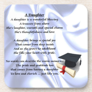 Afstuderen - Daughter Poem Onderzetter