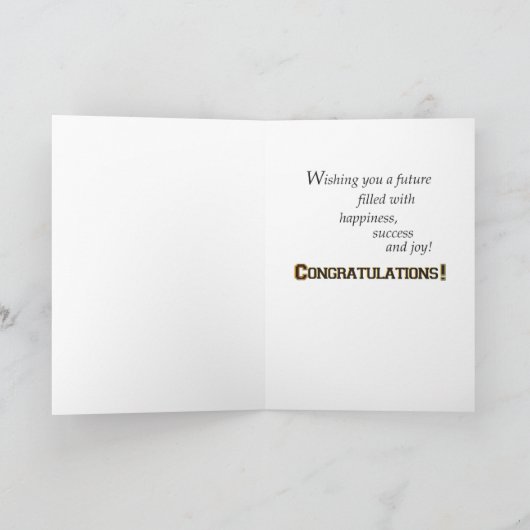 Afstuderen Day Diploma Kaart (Binnen)