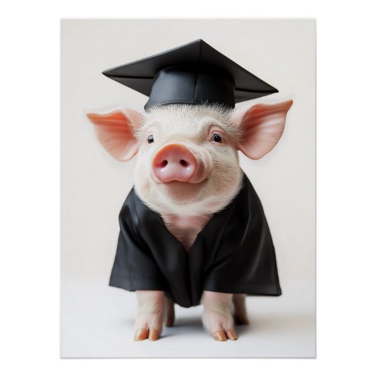 Afstuderen Day Piggy Style Perfect Poster (Voorkant)