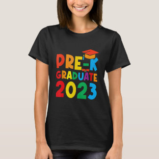 Afstuderen Day Pre K Afstuderen Laatste dag van Sc T-shirt
