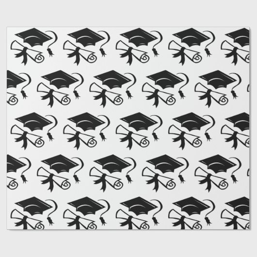 Afstuderen Day Wrapping Paper Cadeaupapier (Vlak)
