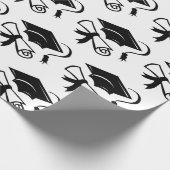 Afstuderen Day Wrapping Paper Cadeaupapier (Hoek)