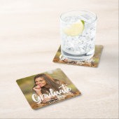 Afstuderen de Aangepaste GraduPartij van de Gradua Kartonnen Onderzetters (Insitu)