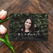 Afstuderen de Aankondiging van het Afstuderen van 