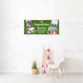 Afstuderen de Collage van de Foto feliciteert Hoge Spandoek (Insitu)