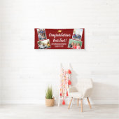 Afstuderen de Collage van de Foto feliciteert Hoge Spandoek (Insitu)