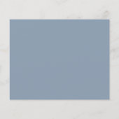 Afstuderen De datum Gold Dusty Blue opslaan (Achterkant)