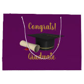 Afstuderen de doctoraatscabine en het diplomatenpa groot cadeauzakje (Achterkant)