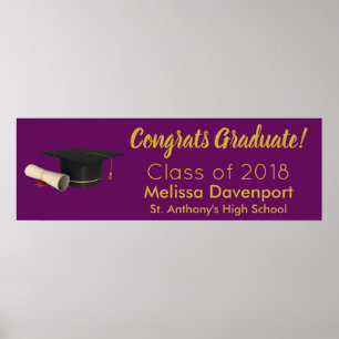 Afstuderen de doctoraatscabine en het diplomatenpa poster