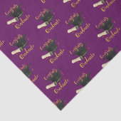 Afstuderen de doctoraatscabine en het diplomatenpa tissuepapier (Detail)