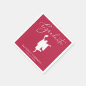 Afstuderen de Elegant Partij van de Graduatie van  Servet (Hoek)