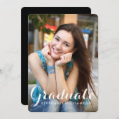 Afstuderen de fotograafpartij loffelijk kaart (Voorkant / Achterkant)