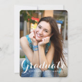 Afstuderen de fotograafpartij loffelijk kaart (Voorkant)