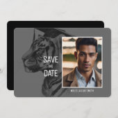 Afstuderen De Kaart Datum opslaan (Voorkant / Achterkant)