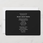 Afstuderen De Kaart Datum opslaan (Achterkant)