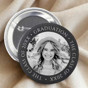 Afstuderen De Klasse van 20XX Moderne Eenvoudige F Ronde Button 5,7 Cm