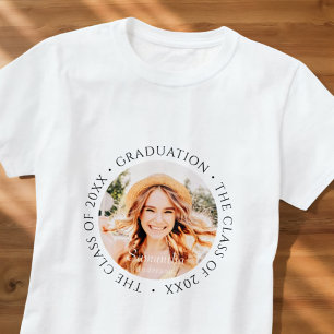 Afstuderen De Klasse van 20XX Moderne Eenvoudige F T-shirt