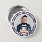 Afstuderen De klasse van de 20XX Moderne Aangepast Ronde Button 7,6 Cm (Voorkant /achterkant)