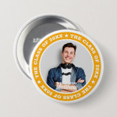 Afstuderen De klasse van de 20XX Moderne Aangepast Ronde Button 7,6 Cm (Voorkant /achterkant)