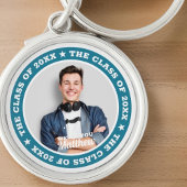 Afstuderen De klasse van de 20XX Moderne Aangepast Sleutelhanger