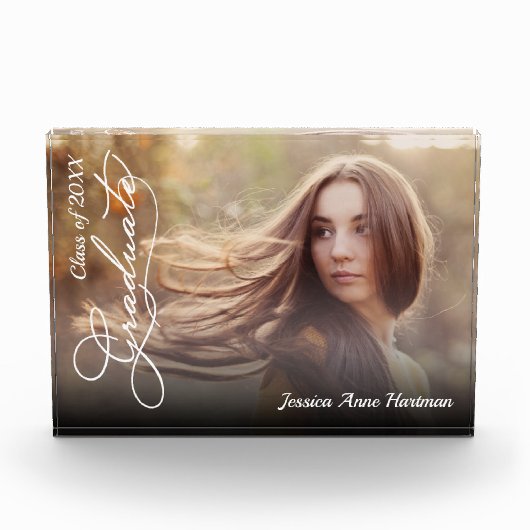 AFSTUDEREN de Klasse van de Naam van de Bekleding  Fotoblokken (Voorkant)