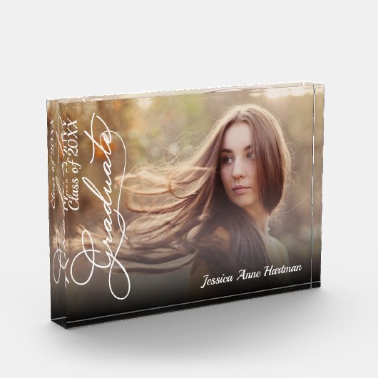 AFSTUDEREN de Klasse van de Naam van de Bekleding  Fotoblokken (Links)