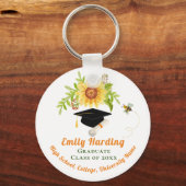 Afstuderen de Klasse van de Vloer van de Bodem van Sleutelhanger (Voorkant)