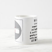 Afstuderen de Klassieke Witte KoffieMok Diploma (Center)